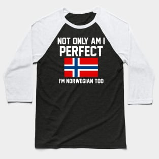 Perfect Norwegian Baseball T-Shirt